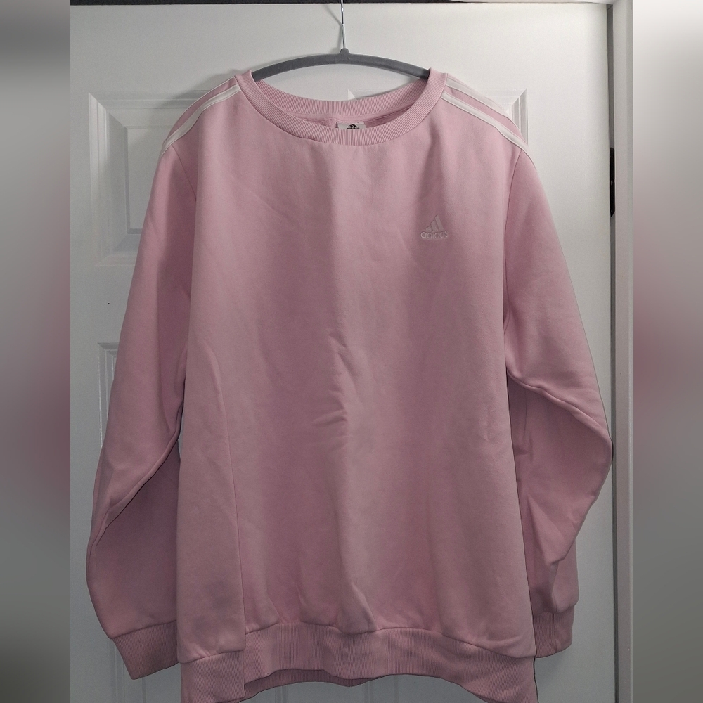 Adidas Pink Crewneck Sweatshirt 3X